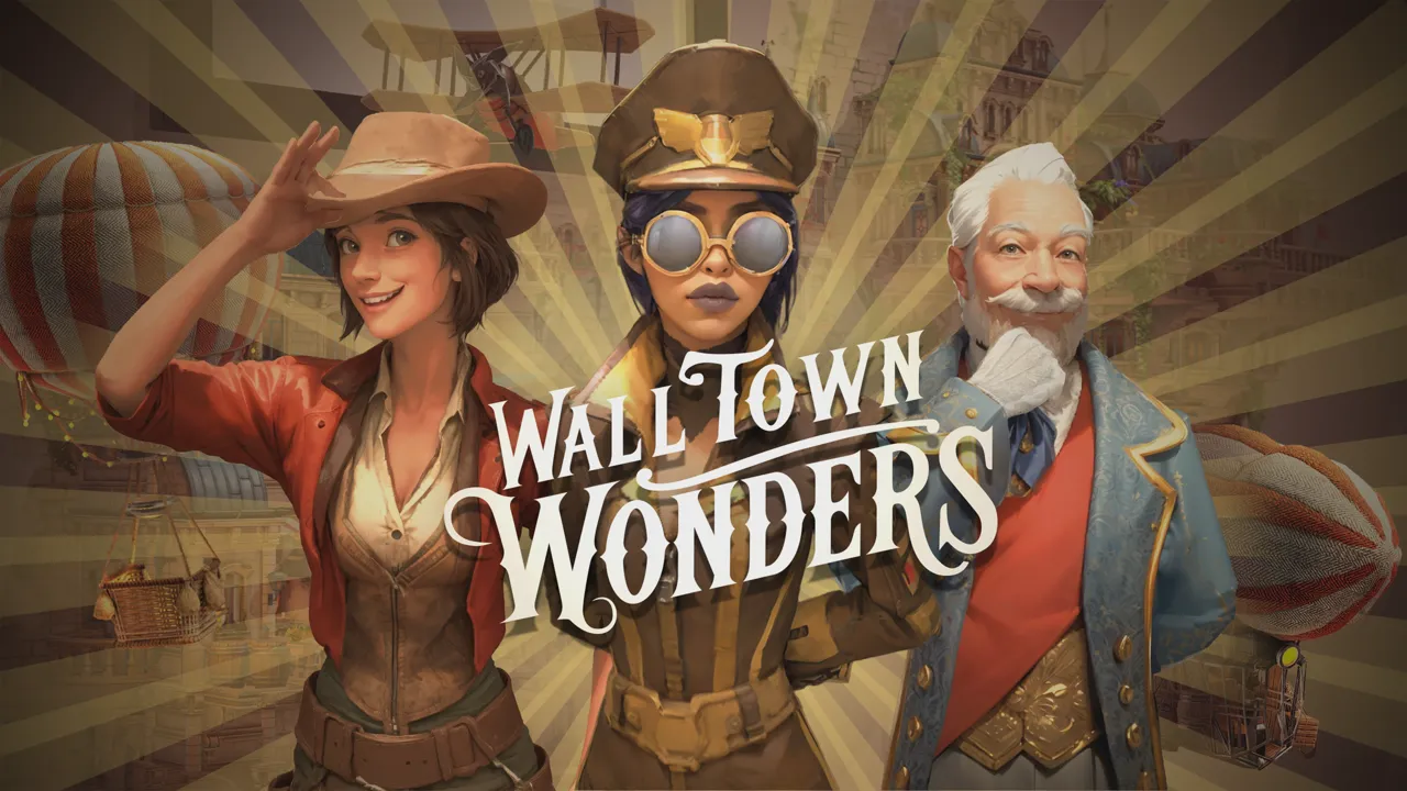 Wall Town Wonders - Építs egy hangulatos miniatűr várost a saját nappalid falára
