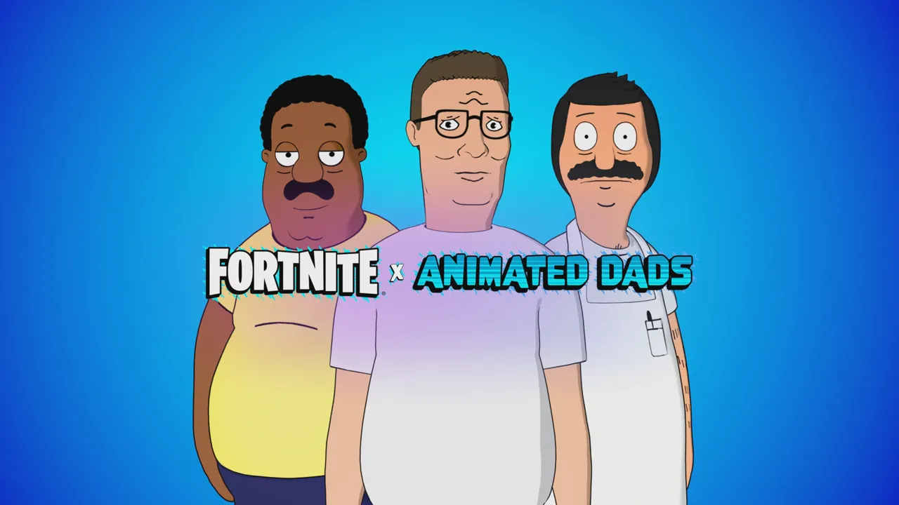 Fortnite apák napja kollaboráció: FOX animációs apák az arénában