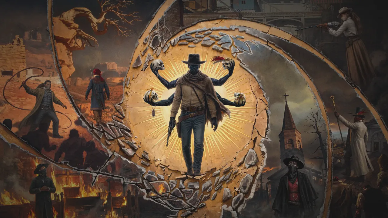 Guns of Eschaton soulslike lövölde