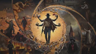 Guns of Eschaton soulslike lövölde
